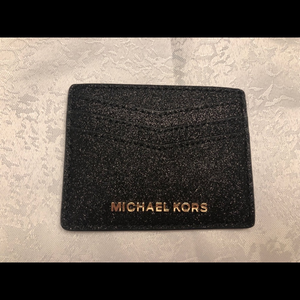 Michael Kors glitter card case